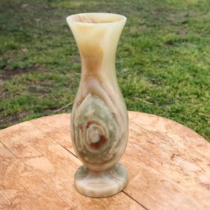 Vintage Onyx Marble Vase