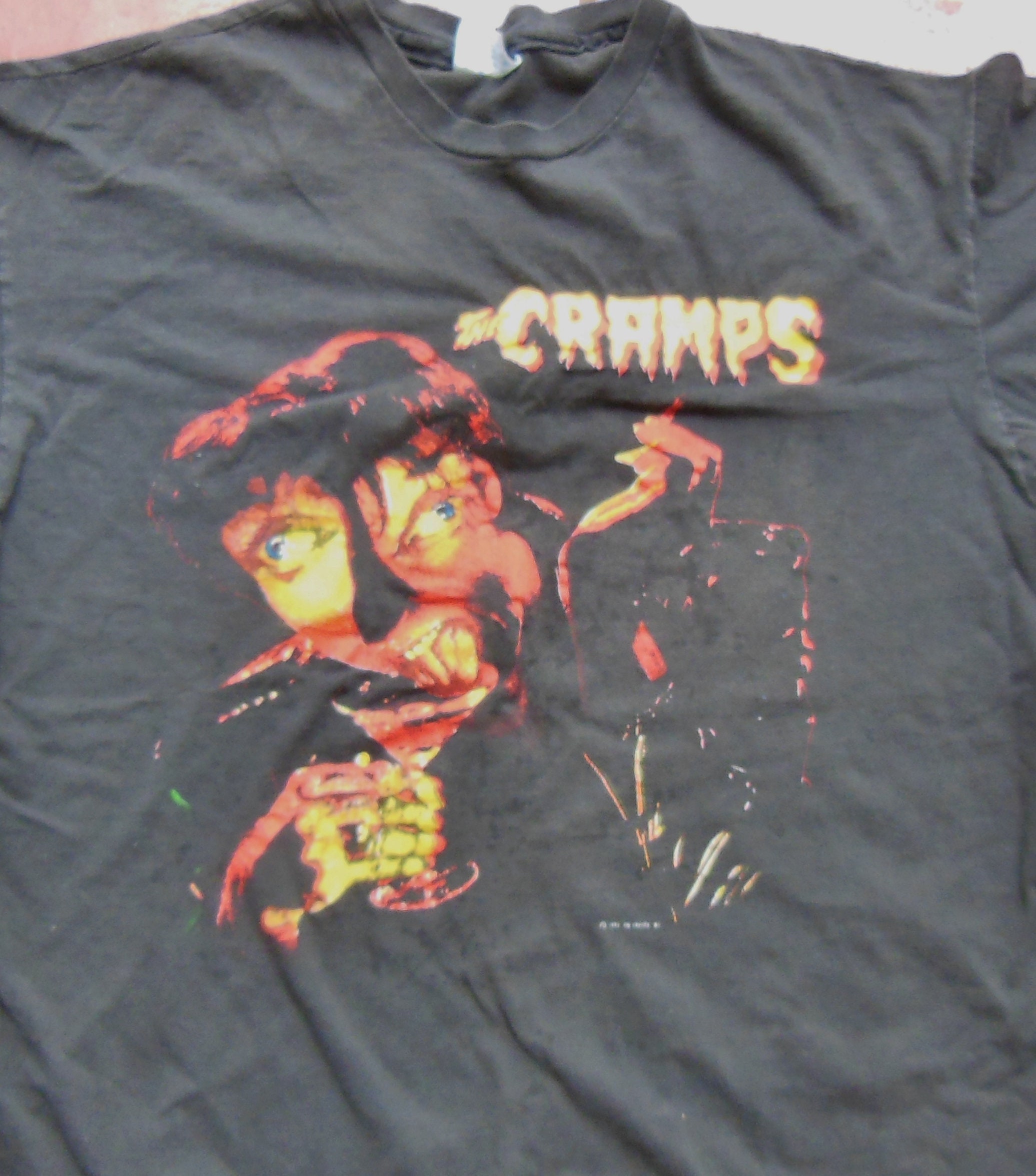 THE CRAMPS クランプス 1990年　ヴィンテージ　Tシャツ 90's THE CRAMPS バンドTシャツ 