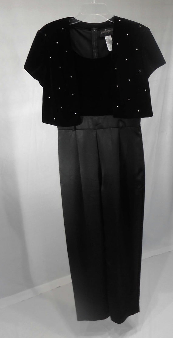 jumpsuit with bolero jacket