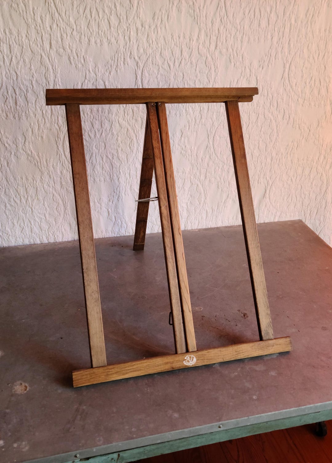 Anco Bilt Tabletop Wooden Fold up Easel Display Rack - Etsy