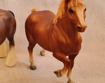 Vintage Breyer Horses Belgium Chestnut Horse Figurines 2 Available Price is for 1