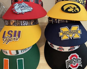 College Team Sun Visors