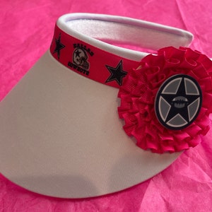 Dallas  Ladies Sun Visor, NFL Team Sun Visor, Cowboys Team Sun Visor