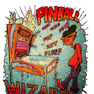 Vintage 70er Jahre Flipper Glitter Patches Aufnäher T-Shirt Transfer druckbare Kunst - Instant Download!