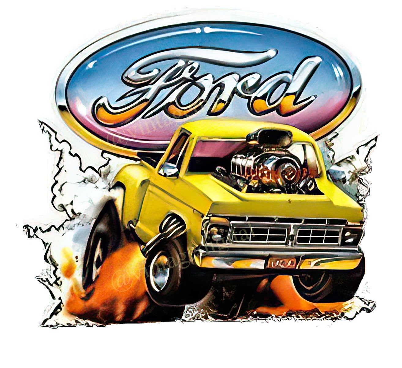 Oldschool Ford Logo – DopeGraphics