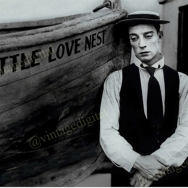Buster Keaton Etsy