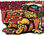 Vintage 1970s It Ain 39 t a Free Country Iron-On T-Shirt Transfer Digital Download Printable - Instant Download