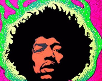 Vintage 1960s Jimi Hendrix the Experienced Replica Vintage 1960s Jimi Hendrix the Experienced Replica