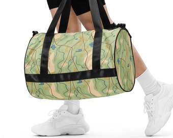 Road Map Weekender Duffel Bag