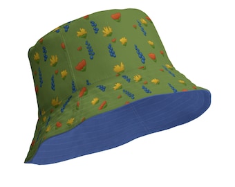 Wildflowers Reversible Bucket Hat