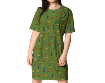 Wildflowers T-Shirt Dress