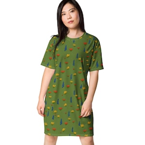 Wildflowers T-Shirt Dress image 1