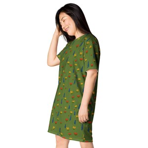 Wildflowers T-Shirt Dress