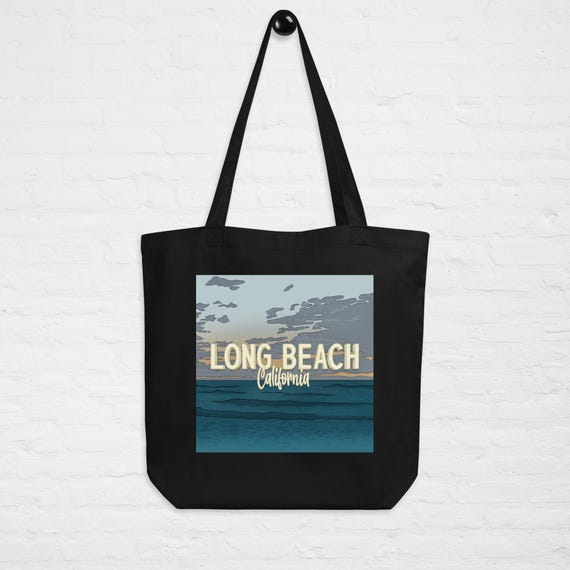 Long Beach Tote Bag California Travel Bag
