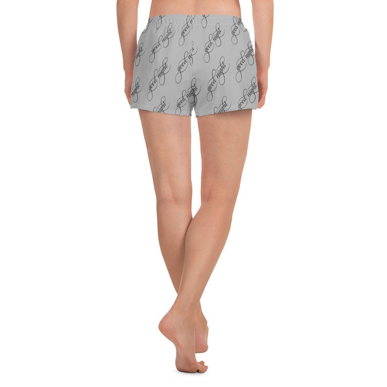 Good Night Athlethic Shorts Shorts for Women Pajama Shorts for Women Shorts Casual Shorts Quote Shorts
