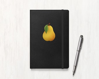 Pear Hardcover Lined Journal