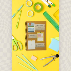 Graphic Design Spiral Notebook for Artists, Designers, and Creators. Common design principles to guide your visual projects.