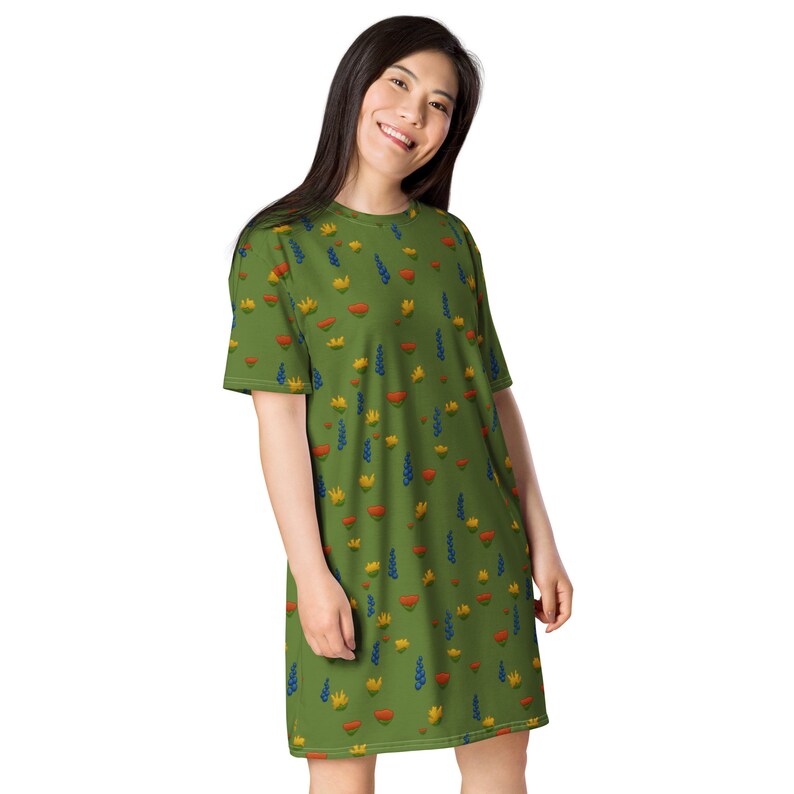 Wildflowers T-Shirt Dress