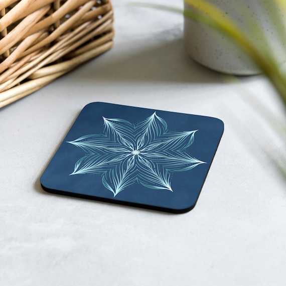 Snowflake Coaster Winter Home Decor Gift
