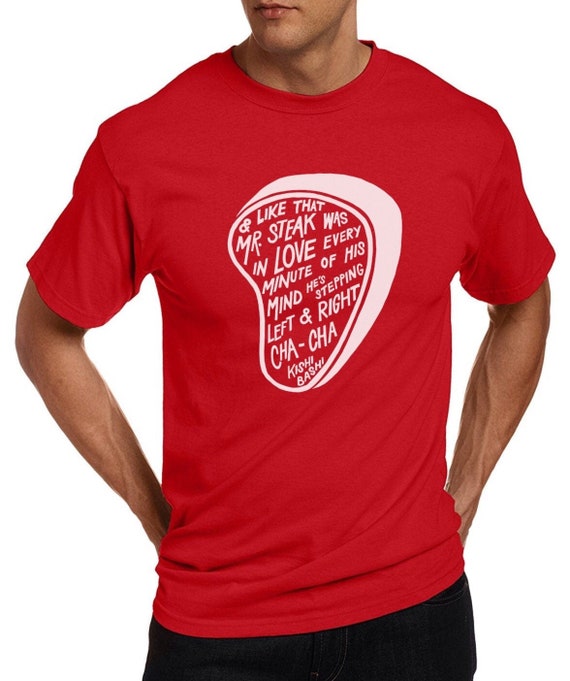 Kishi Bashi Mr. Steak T-Shirt Music Typography Shirt
