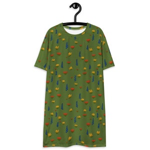 Wildflowers T-Shirt Dress