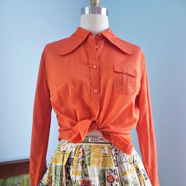 Mary Blouse - Rust