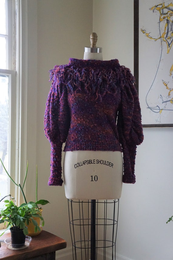 Vintage 1980s Gil Aimbez for Static Sweater / Avan