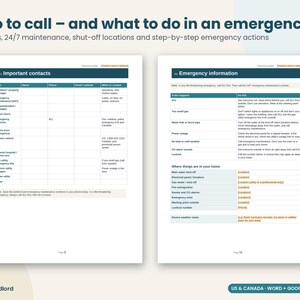 Tenant Welcome Packet Editable, Landlord Welcome Letter, Move In Checklist, Rental Welcome Book, Word Google Docs, Fillable PDF image 4
