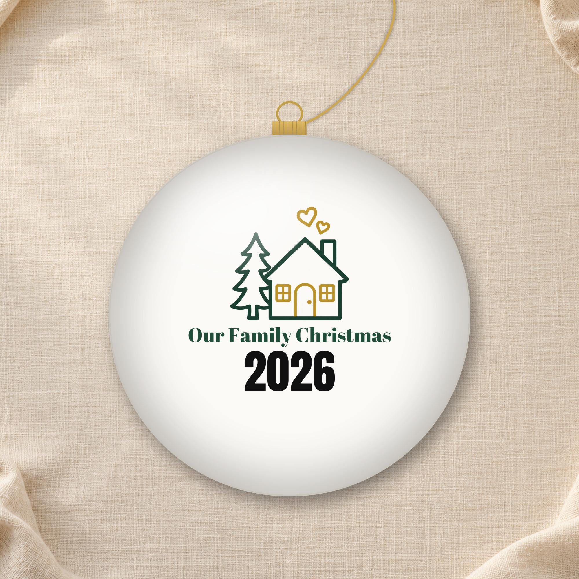 Family Christmas Ornament 2026 photo 2