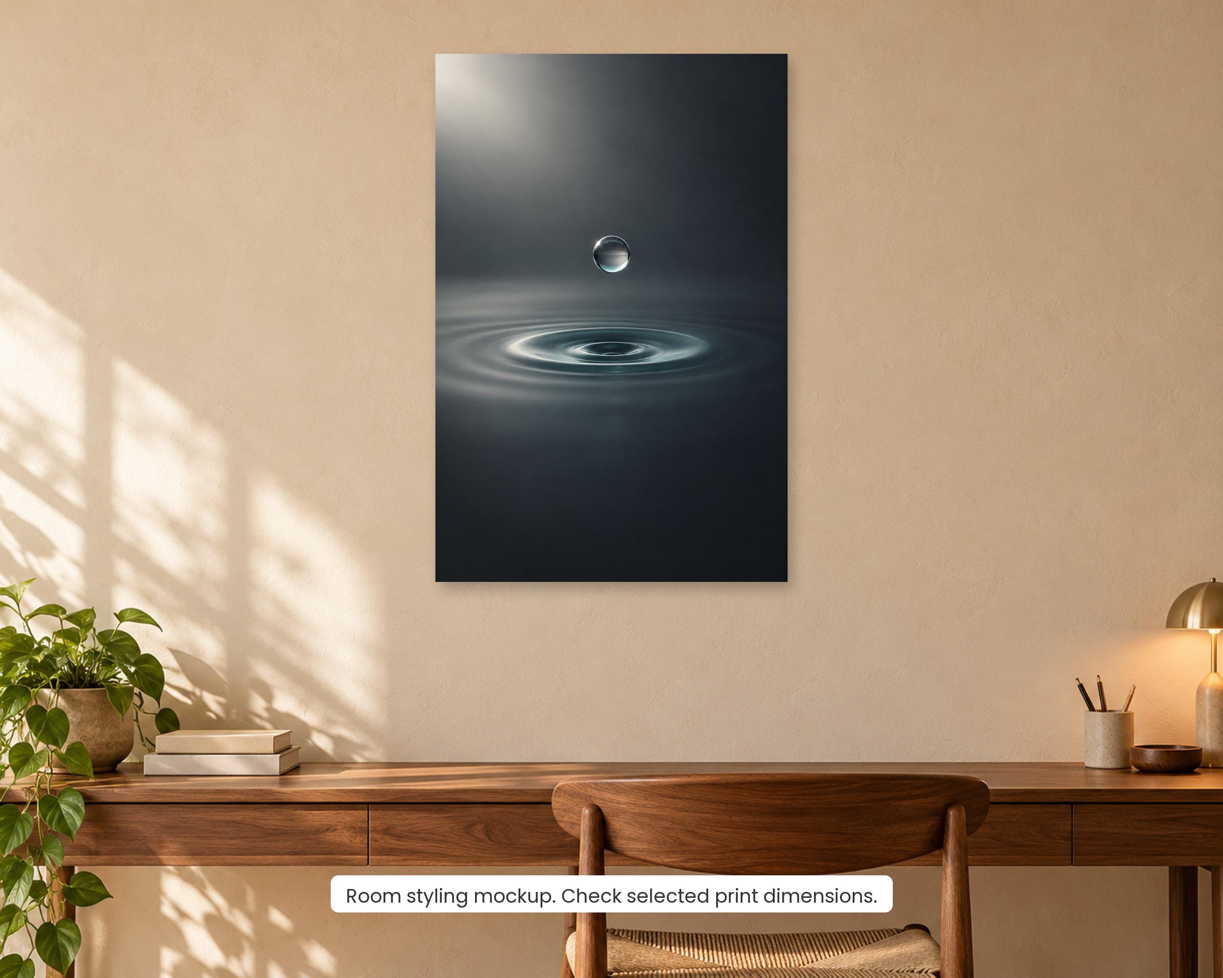 Still Drop Ripple Study photo 2