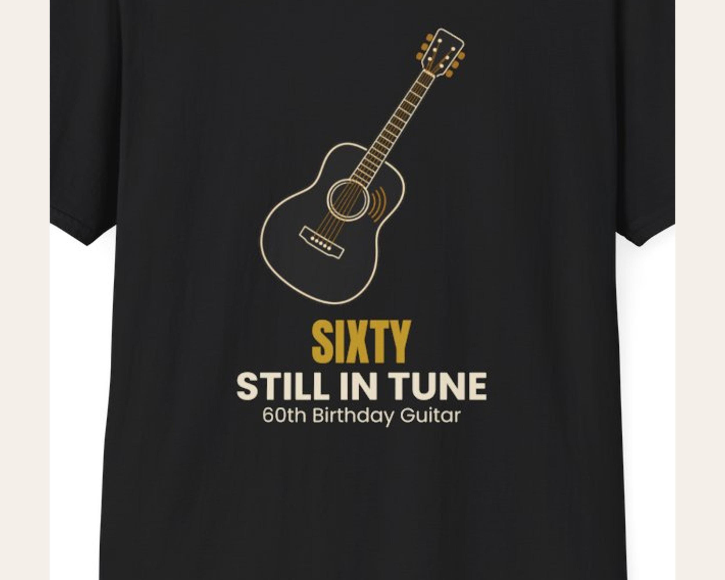 Sixty Still In Tune Guitar Tee photo 3