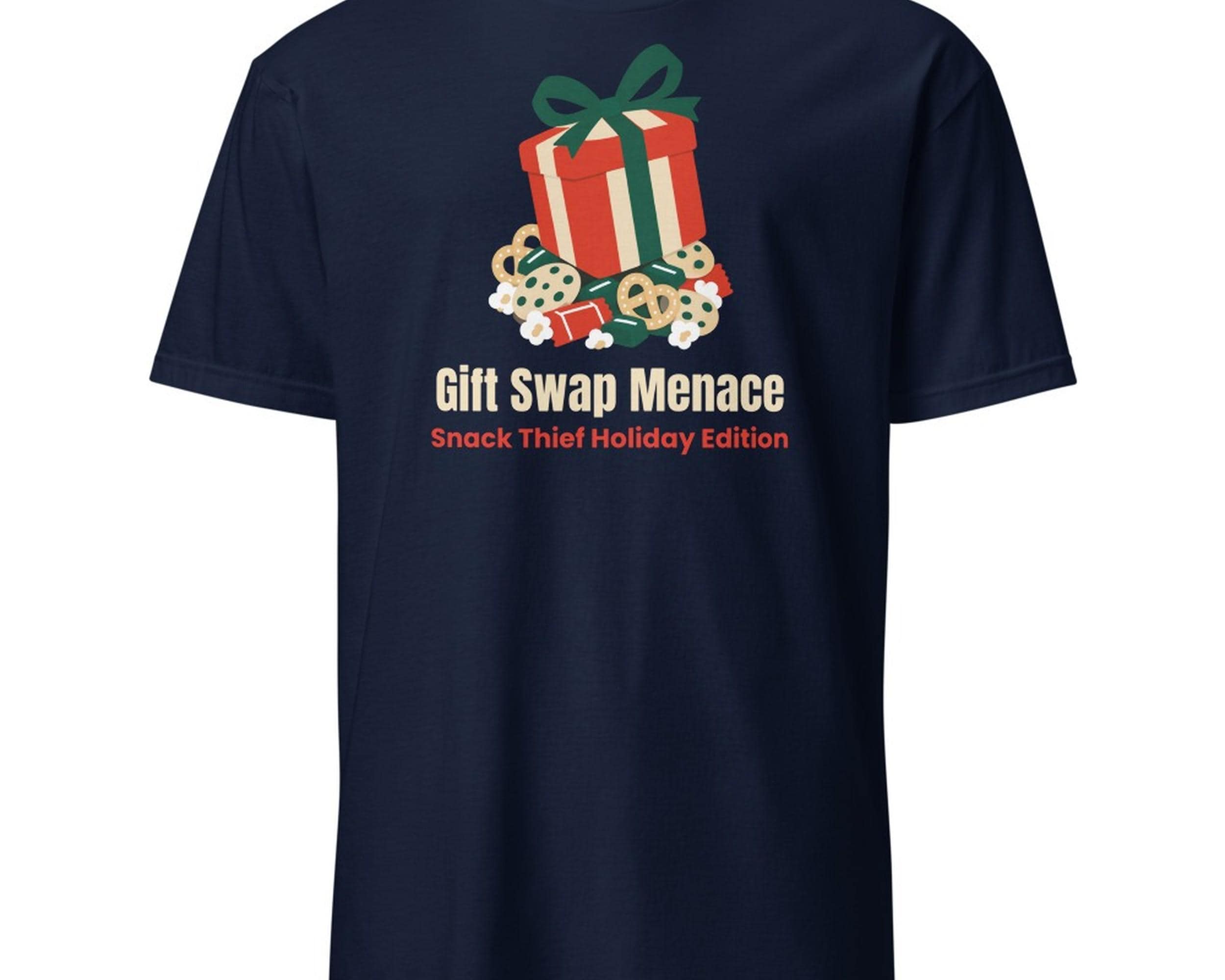 Gift Swap Menace Christmas Tee photo 1