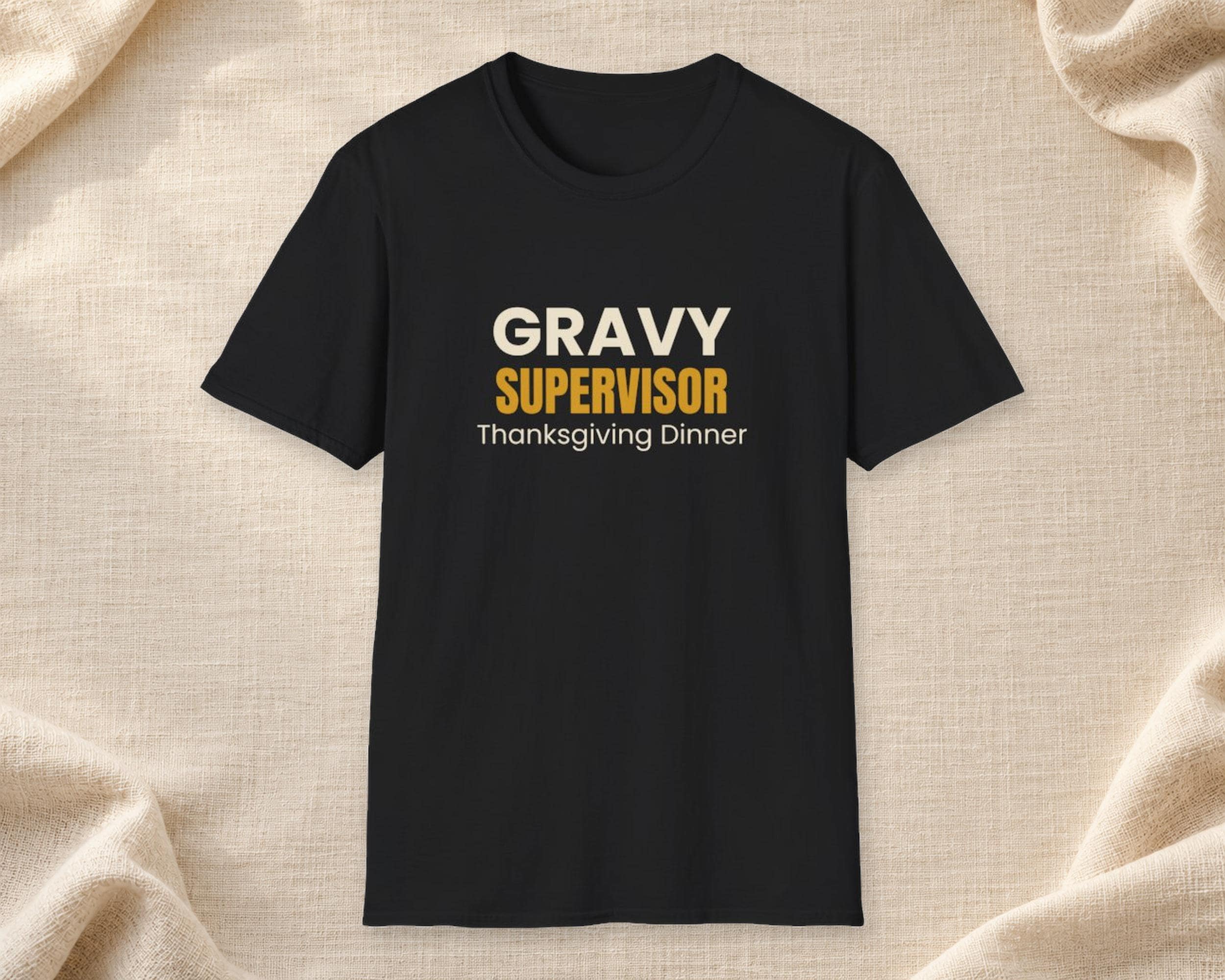 Gravy Supervisor Thanksgiving Tee photo 1