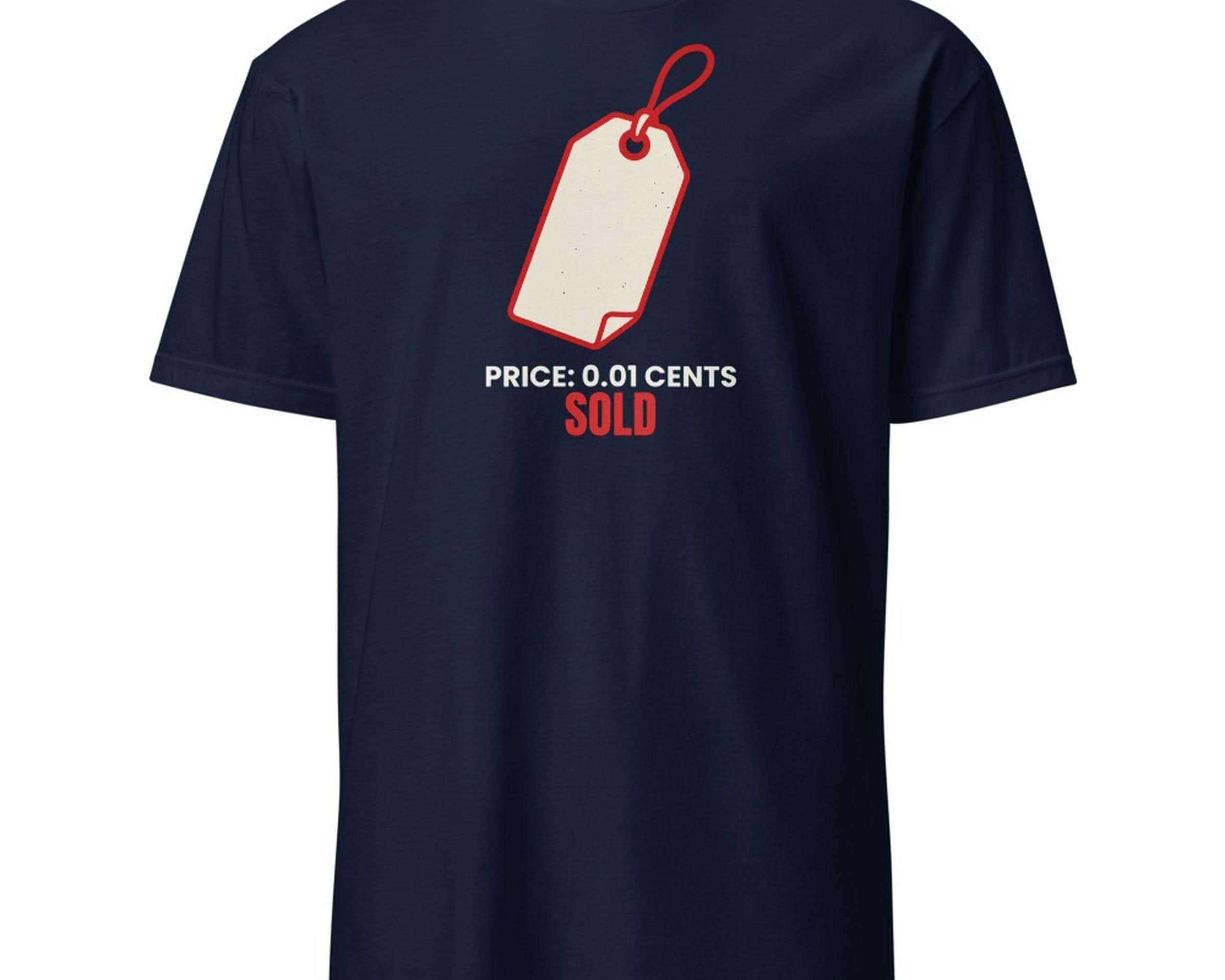 Price Tag Ad Hater Tee photo 1