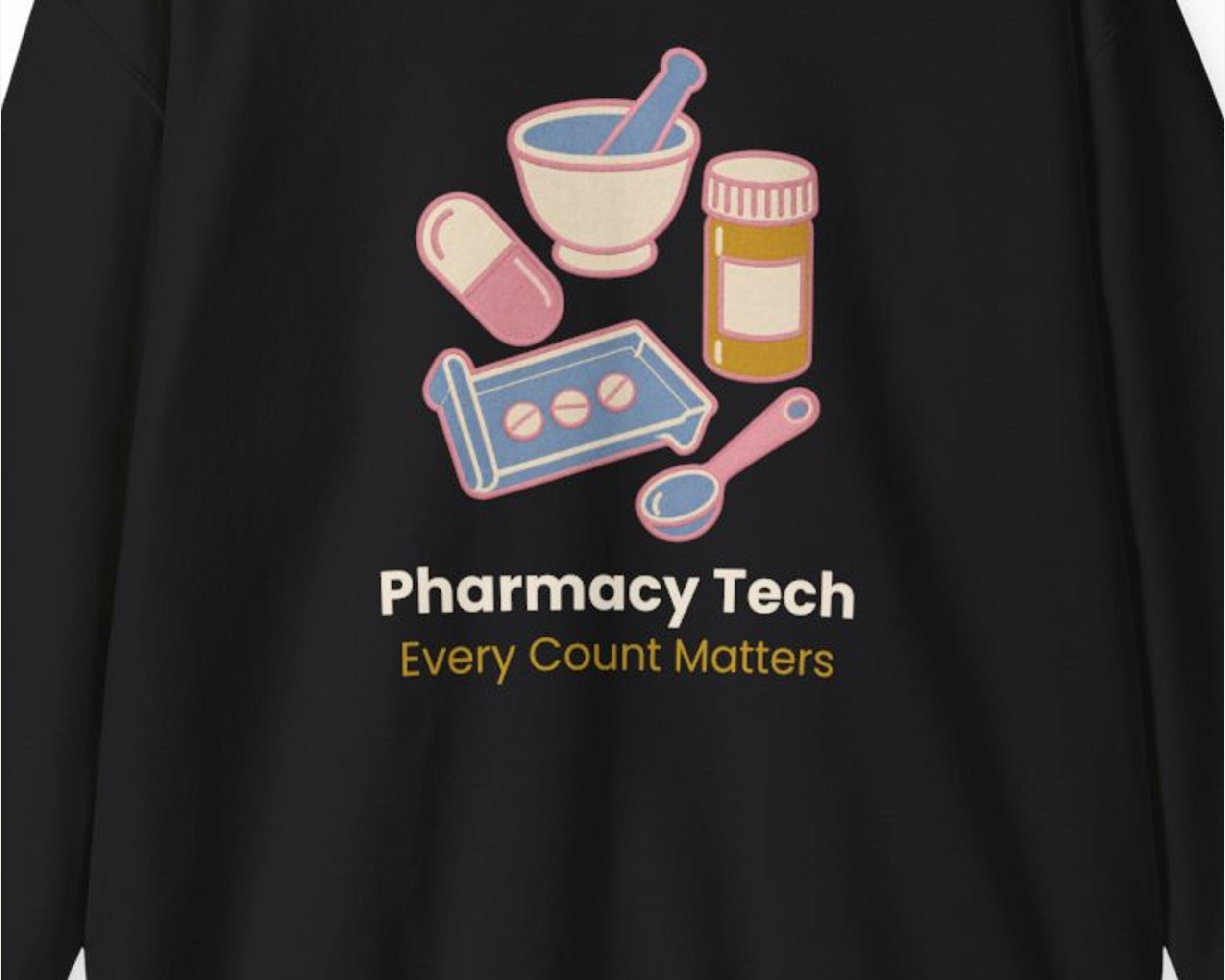 Pharmacy Tech Crewneck photo 3