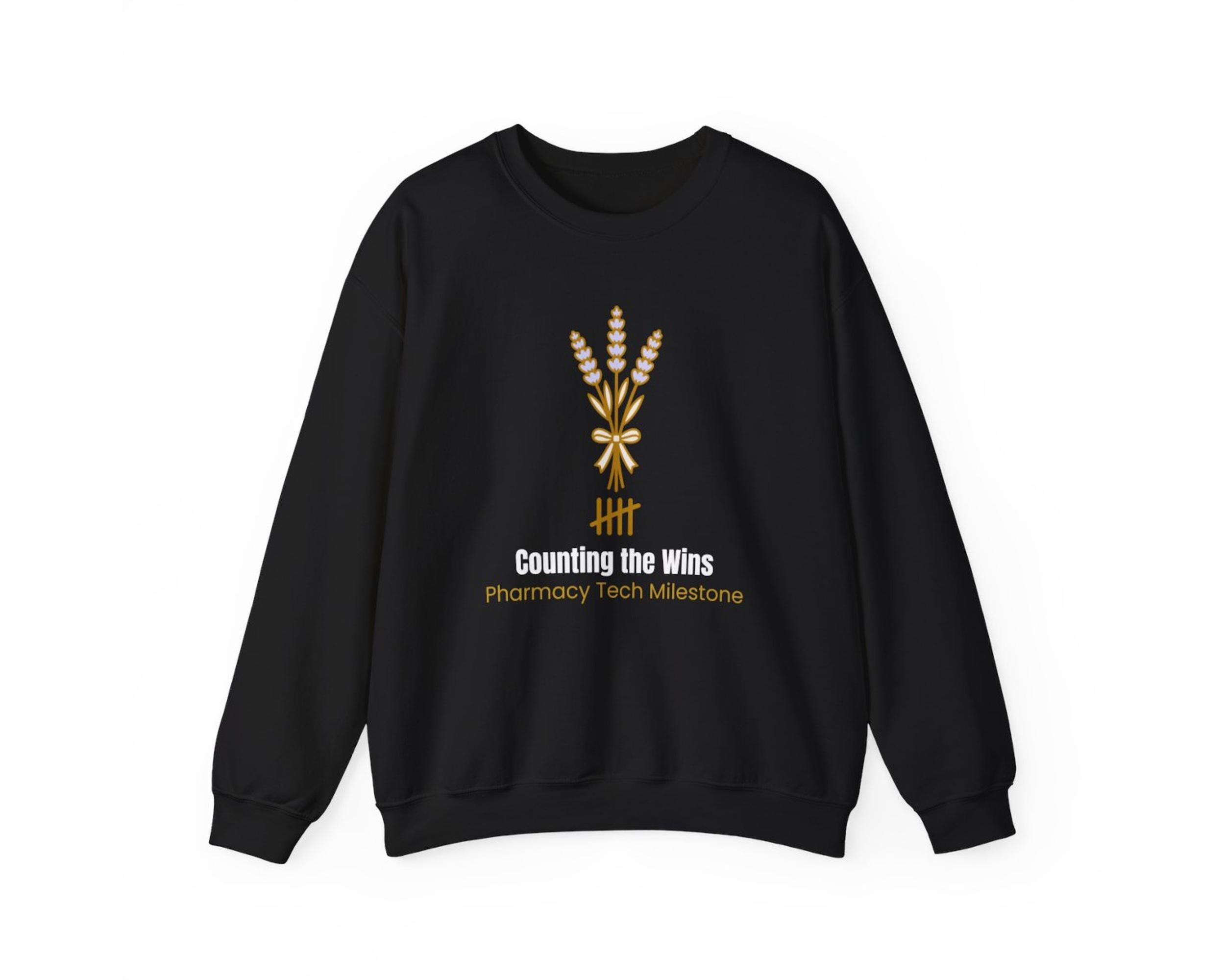 Counting the Wins Pharmacy Tech Sweatshirt photo 4
