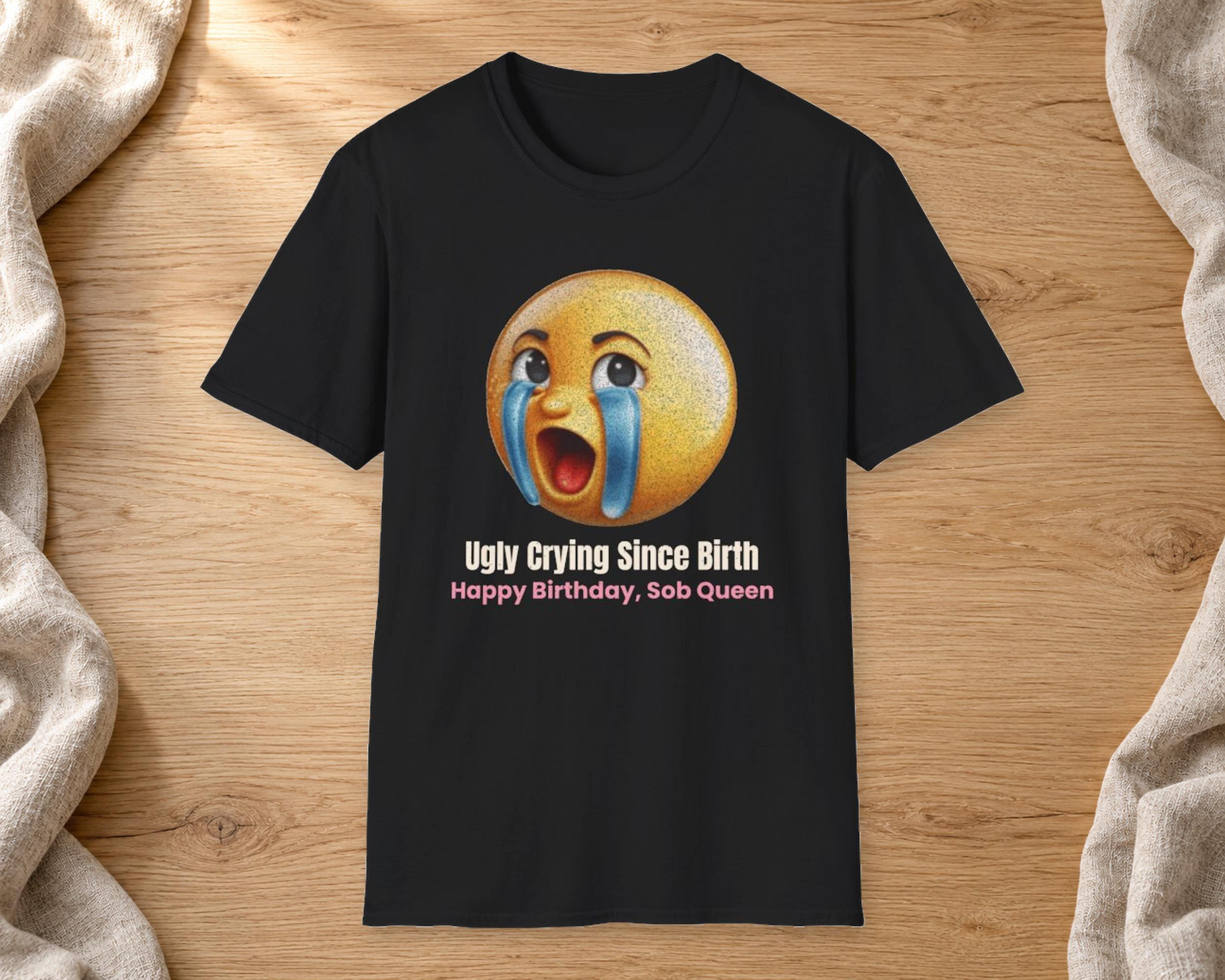 Ugly Crying Birthday Tee photo 2