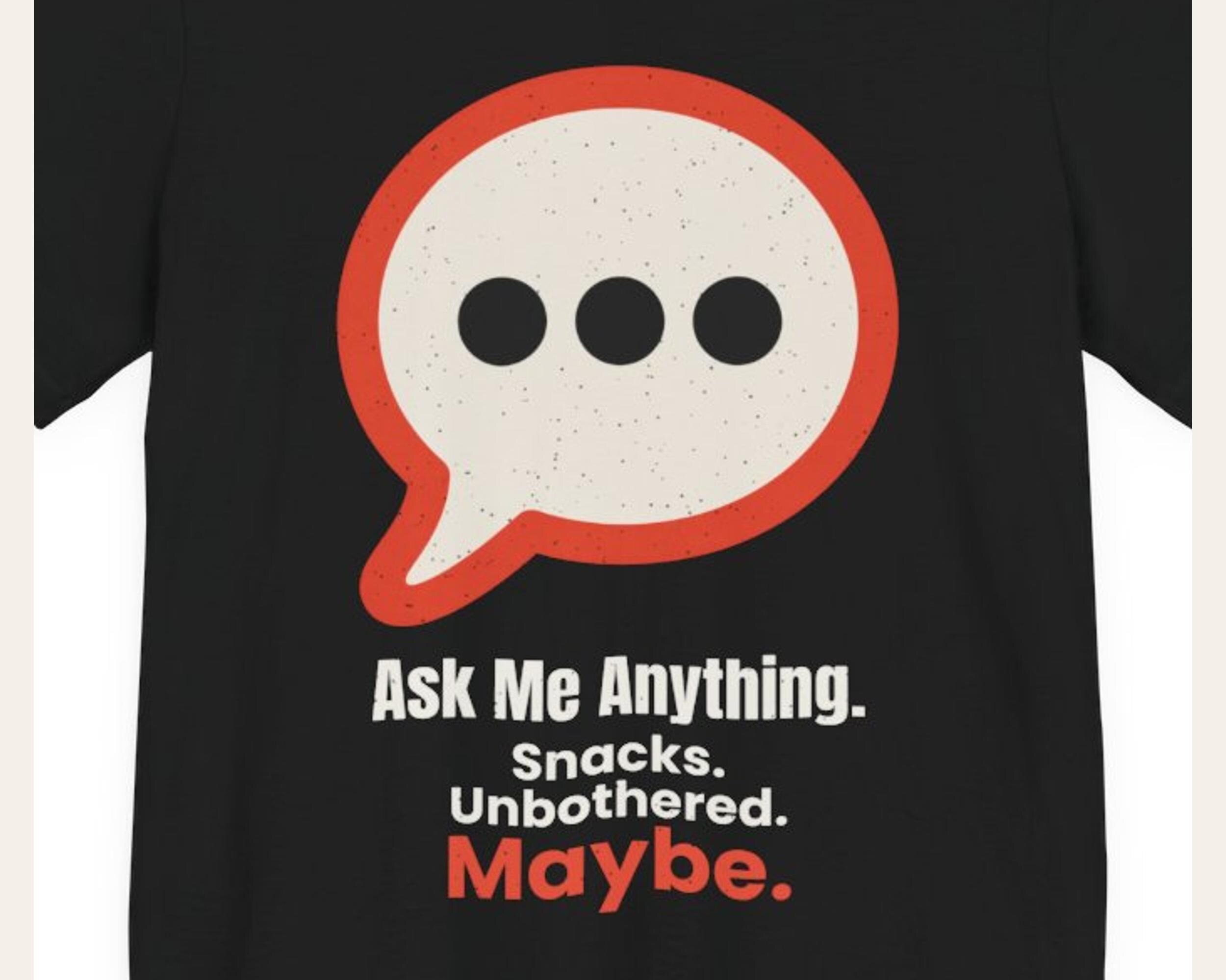 One-Word Quiz Answers Tee photo 3