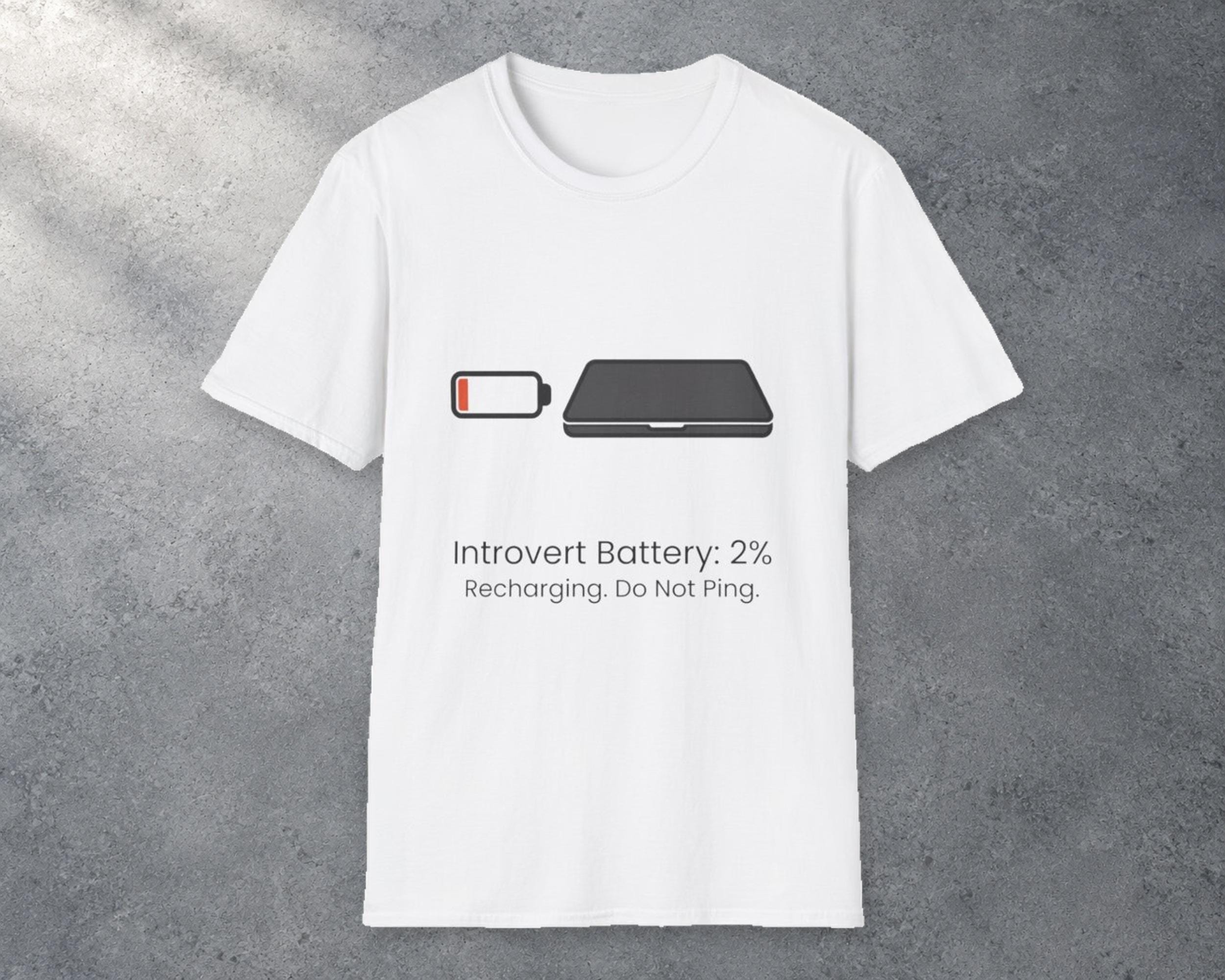 Introvert Battery Tee photo 1