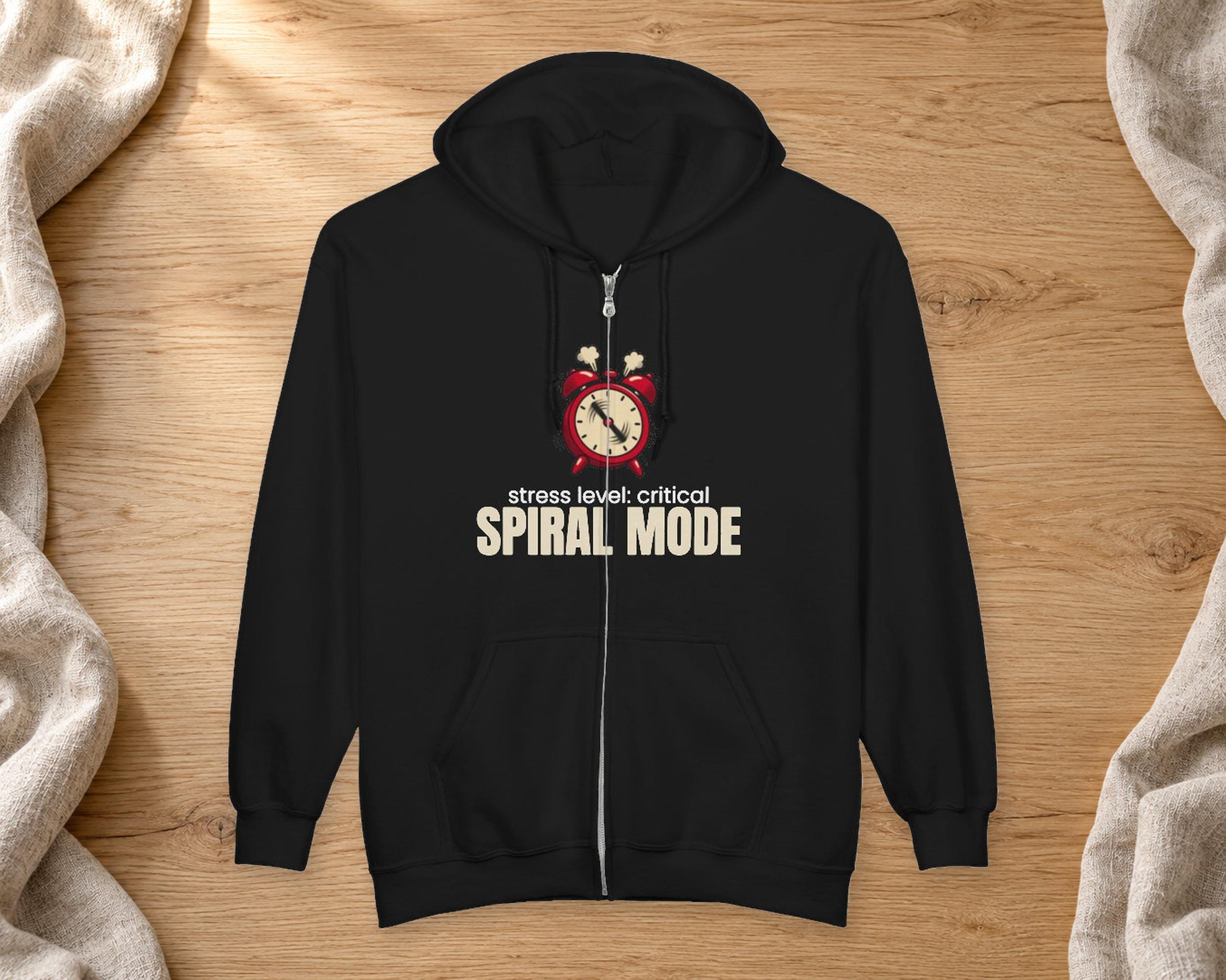 Spiral Mode Stress Hoodie photo 2