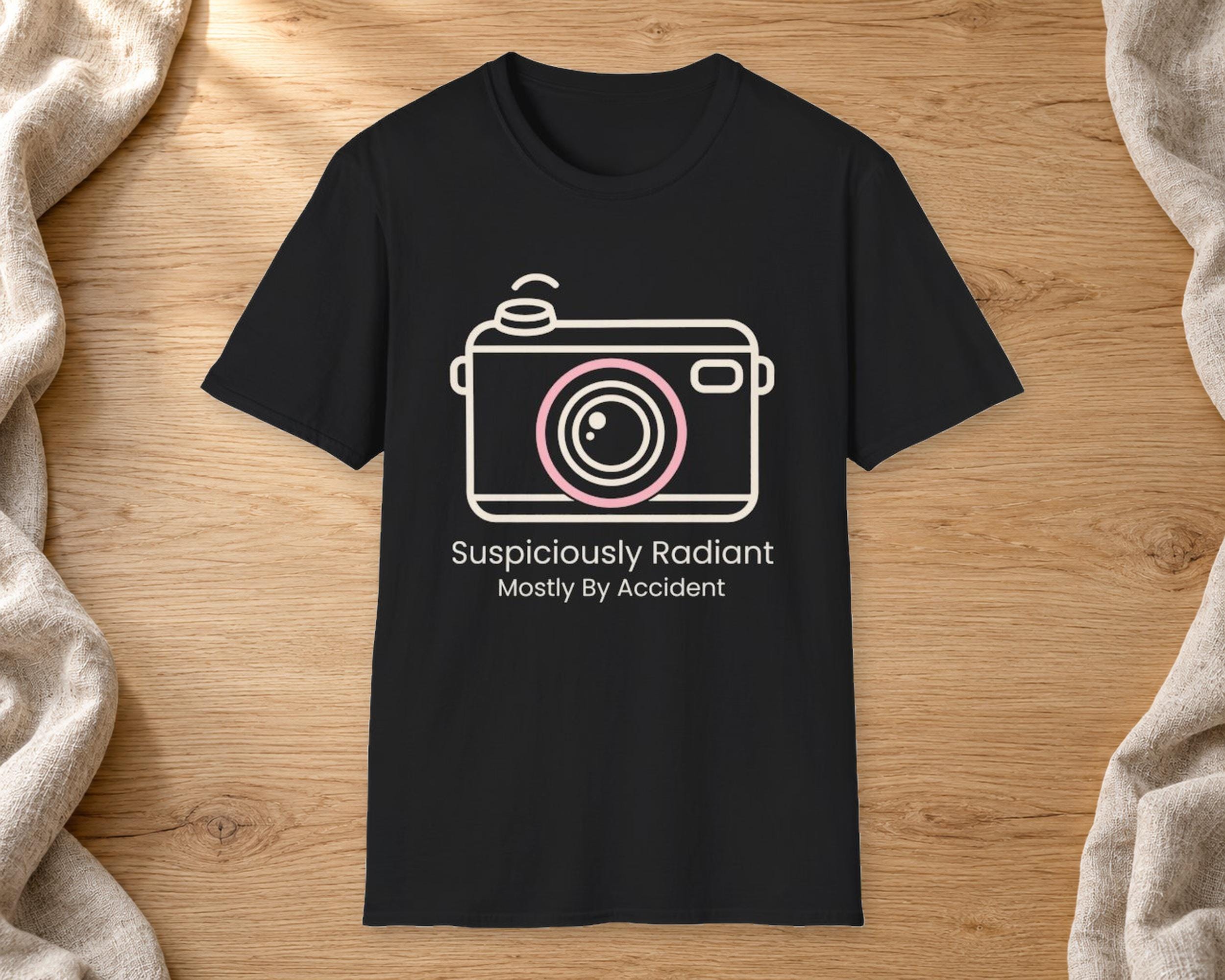 Suspiciously Radiant Camera Roll Tee photo 2