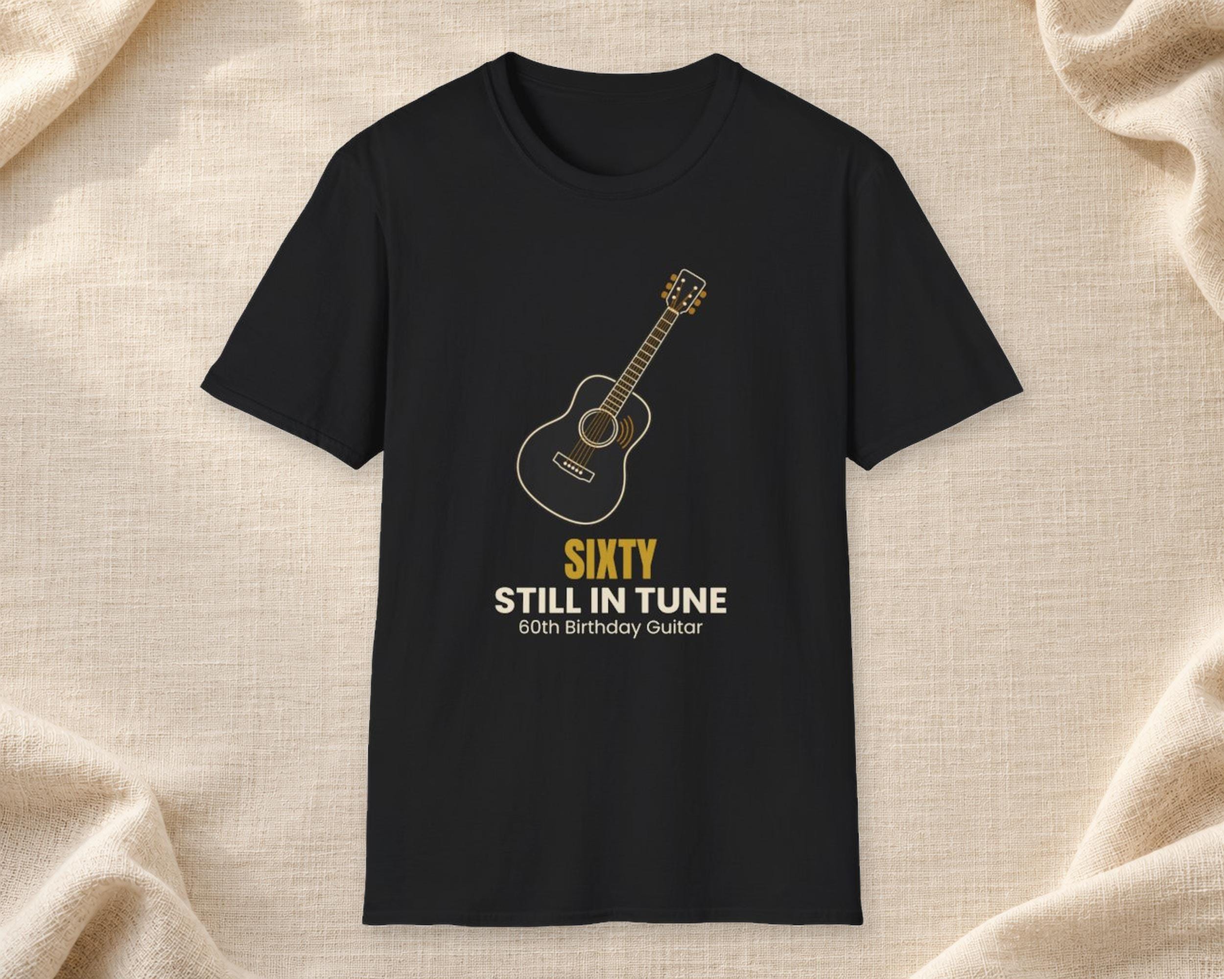 Sixty Still In Tune Guitar Tee photo 1