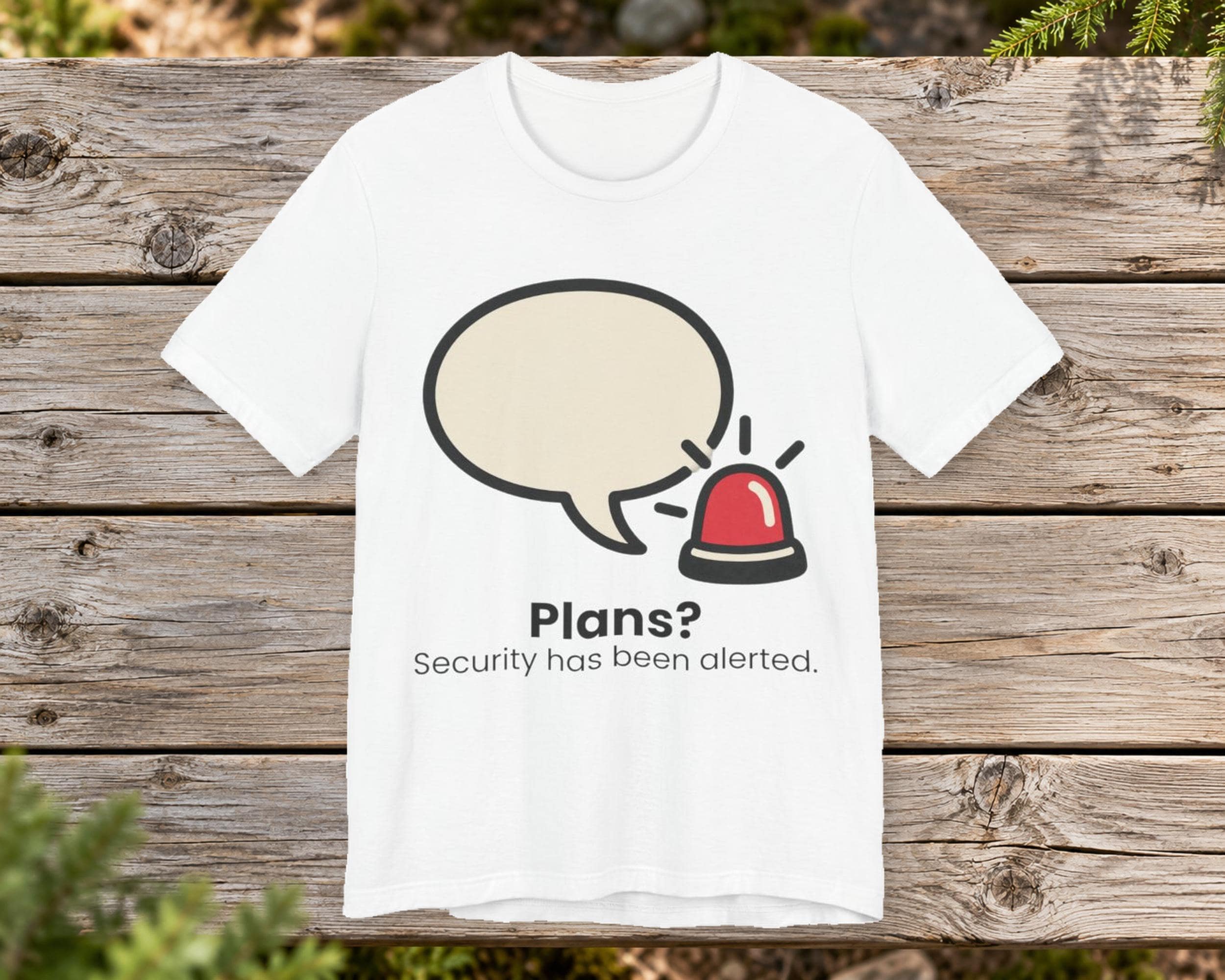 Plans Declined Tee photo 2