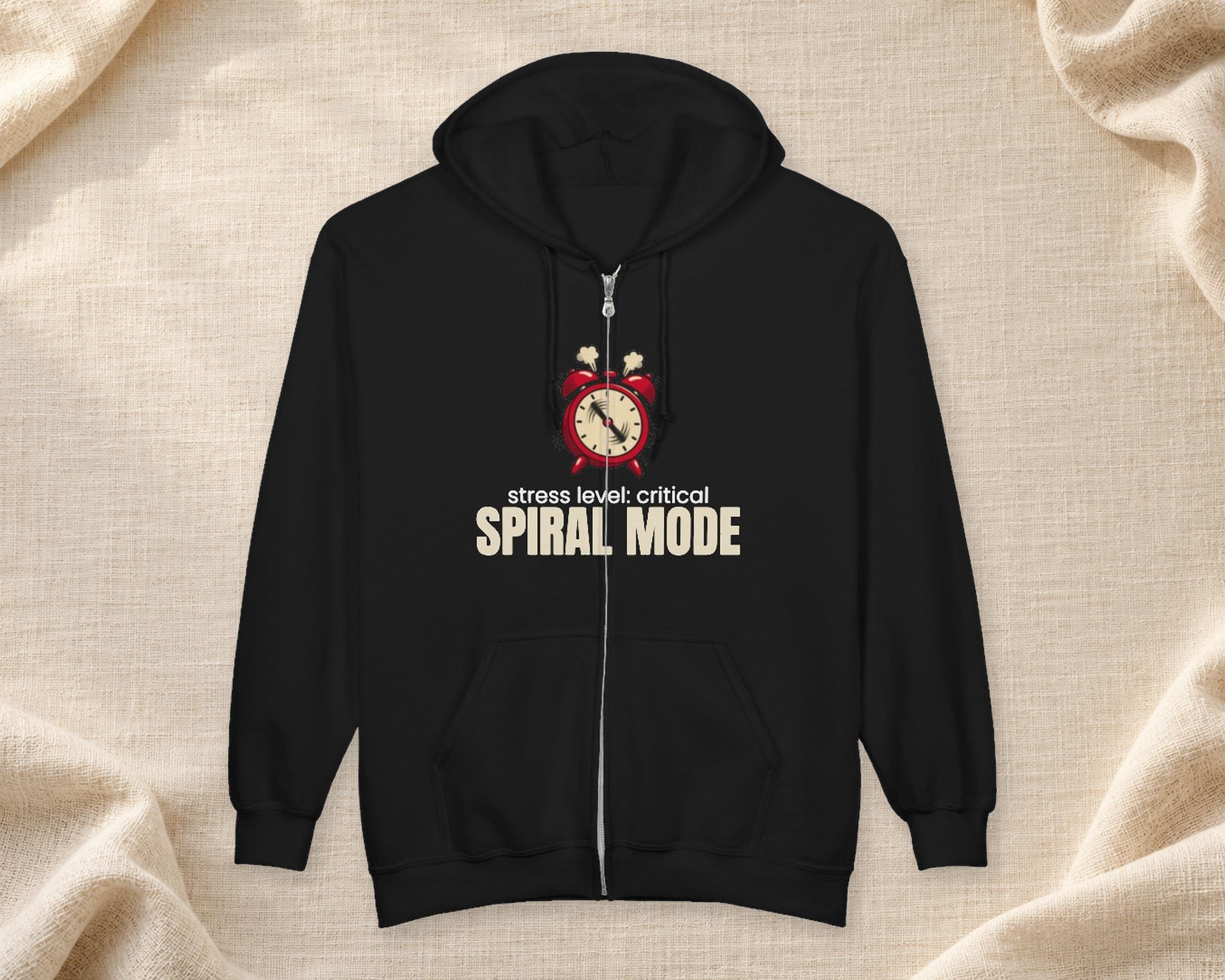Spiral Mode Stress Hoodie photo 1