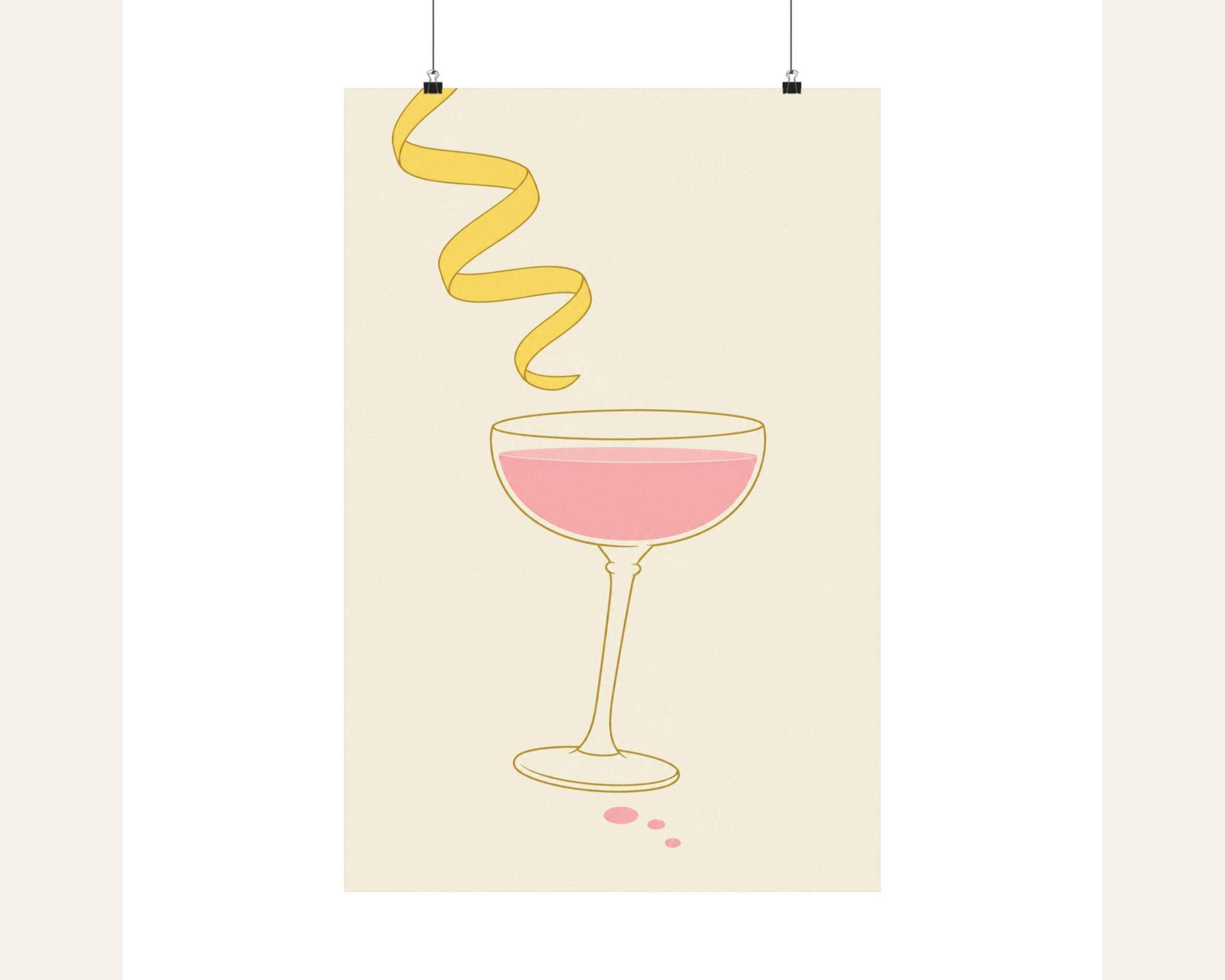 Lemon Peel Coupe Poster photo 3