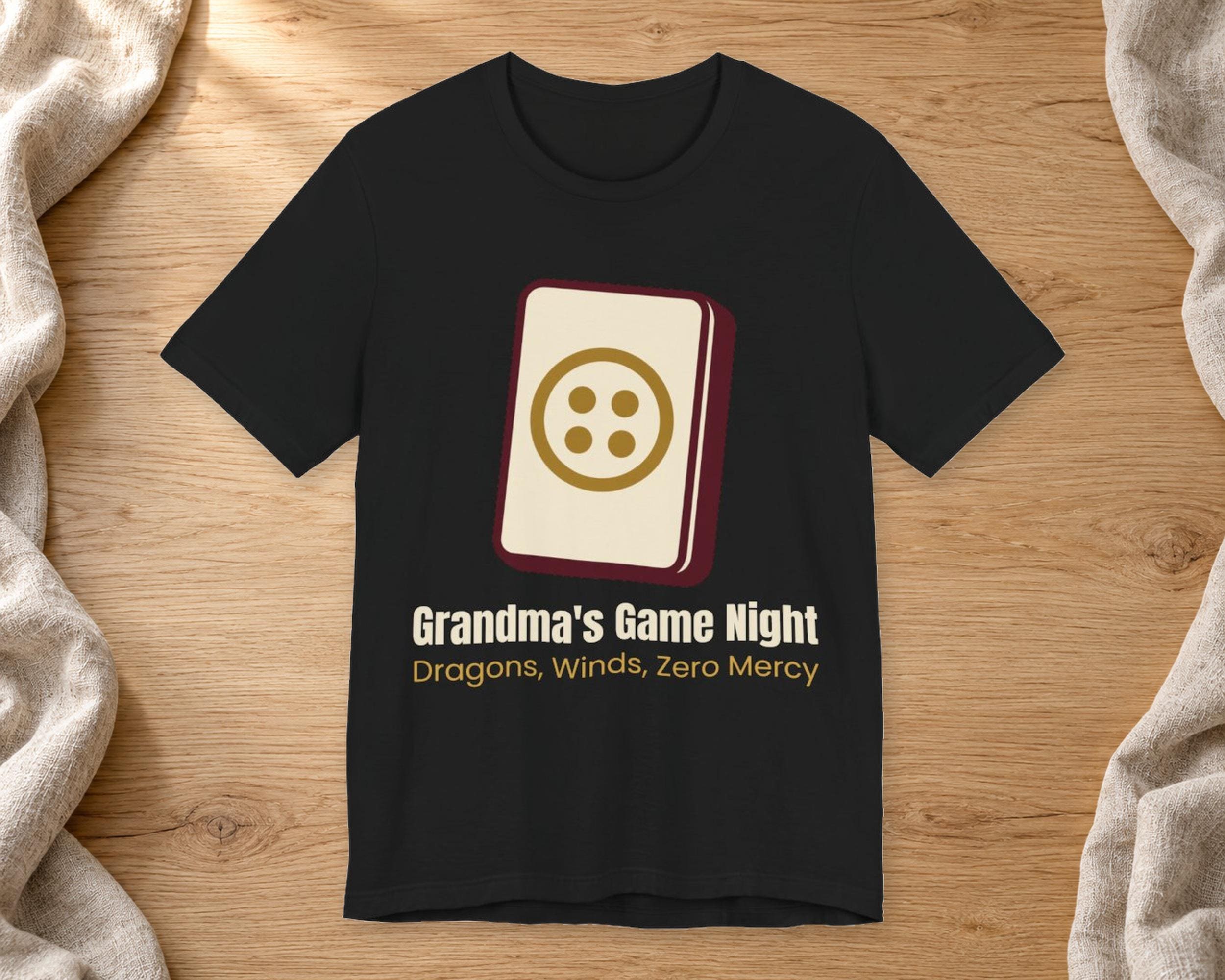 Grandma's Game Night Mahjong Tee photo 2