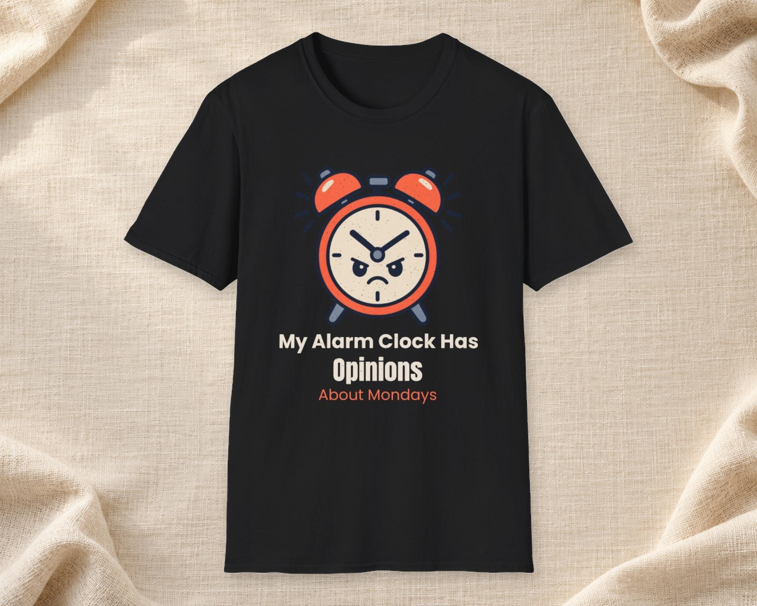 Alarm Clock Opinions Monday Tee photo 1