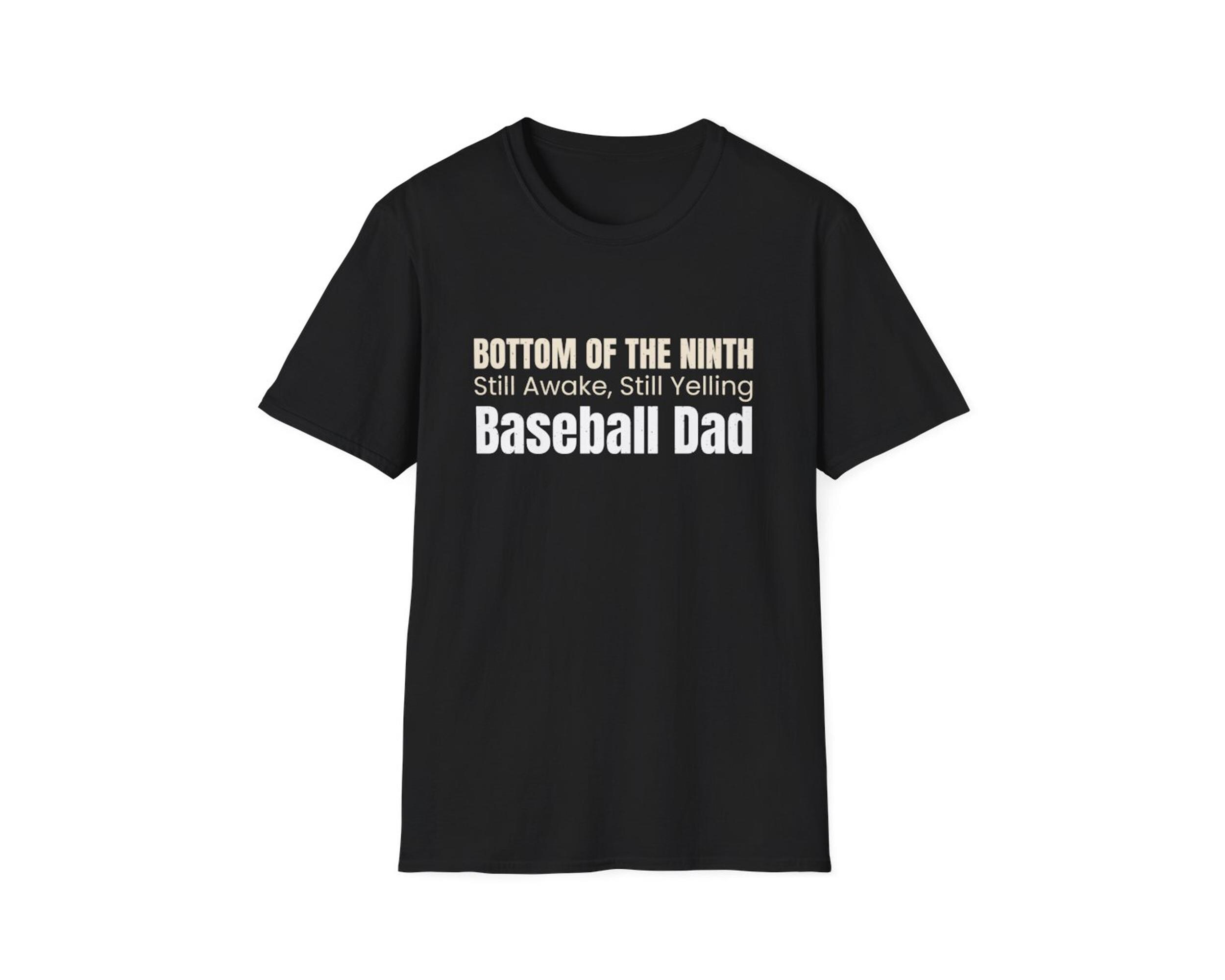Bottom of the Ninth Baseball Dad Tee photo 4