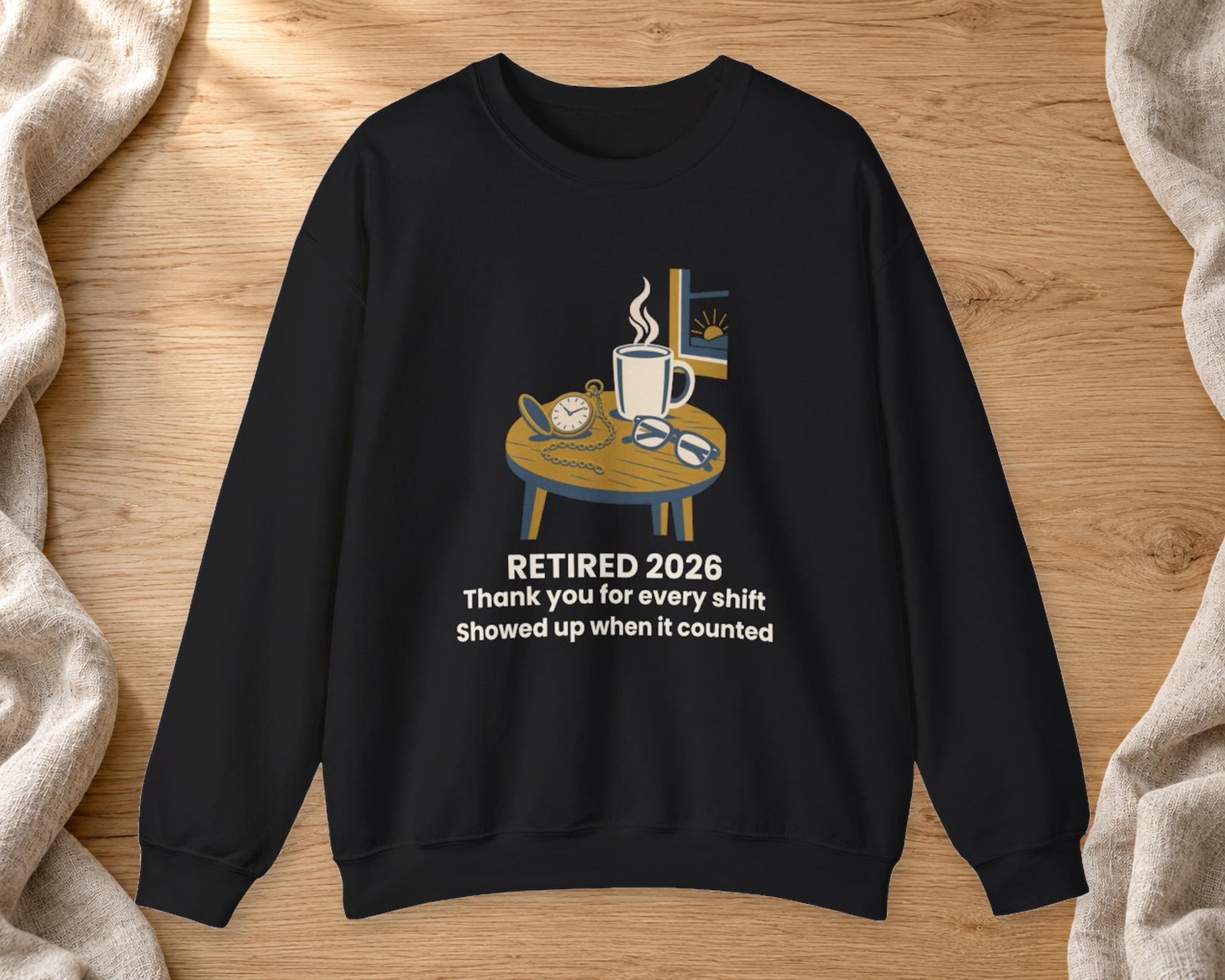 Retired Police Officer Crewneck photo 2