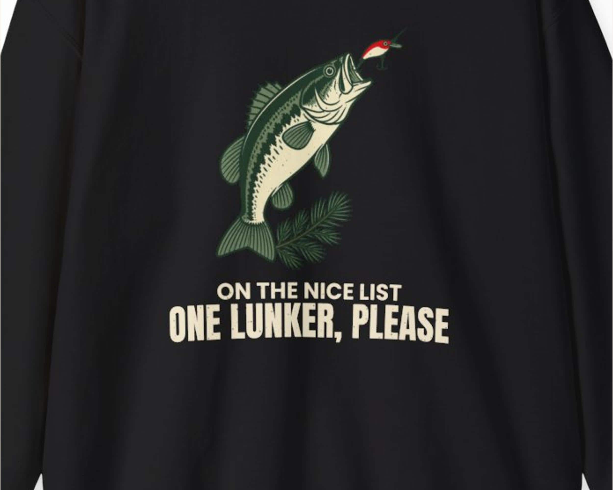Bass Fishing Nice List Sweatshirt photo 3